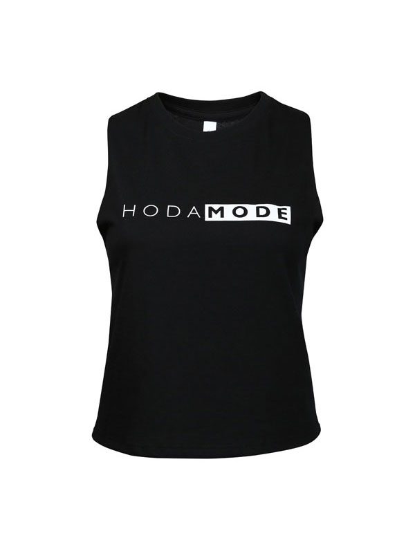 Shop HODAMODE Crop Top black