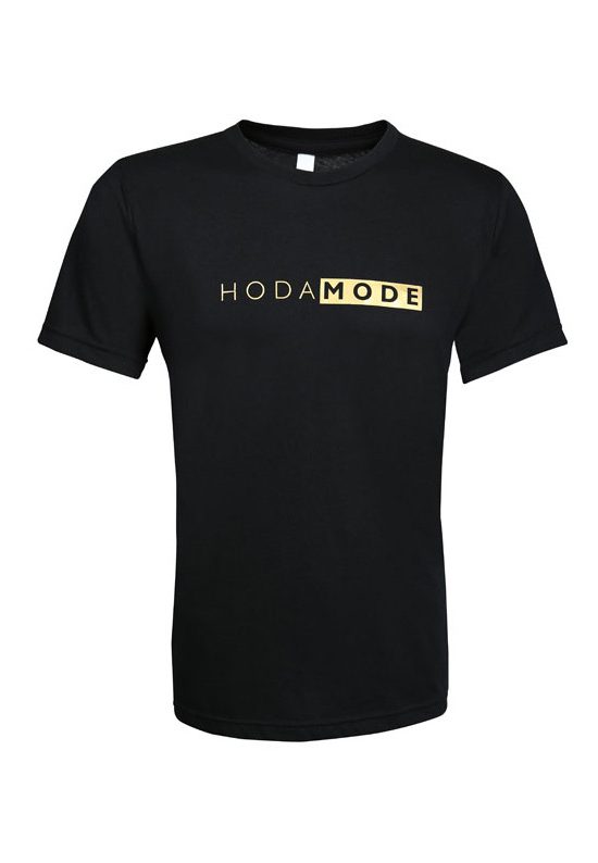 Shop HODAMODE Men's Tshirt Gold on Black